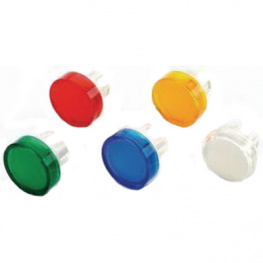 51-931.4, Cap diam. 18 mm yellow translucent, EAO