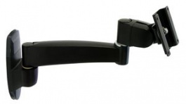 45-233-200, Wall Mount Monitor Arm, 32", 100x100/75x75, 11.3kg, Black, Ergotron