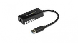 USB31000SPTB, Network Adapter NIC with USB Port USB-A - RJ45 Black, StarTech.com