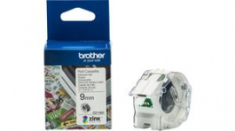 CZ-1001, Full Colour Paper Tape 9 mm, Brother