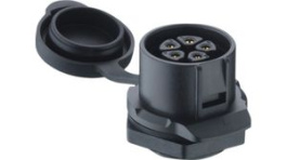 2620 02 T22CB100, Quicklock Size 20, / Socket 2 Contacts, 20A, 500V, IP67, LUTRONIC