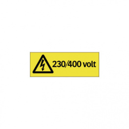 33-2226, Warning sign, 148x52mm, System Text