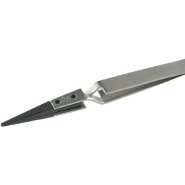 2AXCFR-SA, Reverse action Tweezers with Interchangeable Tips 125 mm, Ideal-Tek