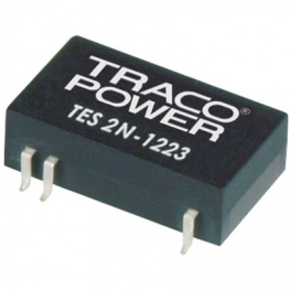 TES 2N-0523, Преобразователь: DC/DC; 2Вт; Uвх: 4,5?9В; Uвых: 15ВDC; Iвых: 65мА, Traco Power