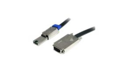 D:SAS12G-1M-2S-3ML, SAS Cable 12Gbit 3m Black, Fujitsu