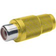 146-3-7 Female cable connector yellow
