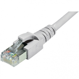 653528, Patch cable CAT6A ISO/IEC S/FTP 15 m Grey, Datwyler Cables