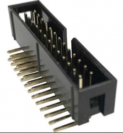 RND 205-00832, Pin header din 41651, 90deg., 20 poles, RND Connect