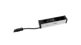 936.003, Desk Outlet with 2x Custom Module VENID 1x DE Type F (CEE 7/3) Socket / USB-A Socket - GST18i3 Plug 200mm, Bachmann