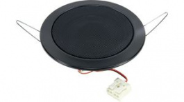 DL 10 BK - 8 Ohm, Ceiling Mounted Speaker 8Ohm 30W 86dB Black, Visaton