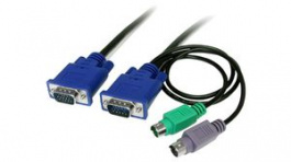 SVECON6, Ultra Thin KVM Adapter Cable VGA / PS/2, 1.8m, StarTech.com