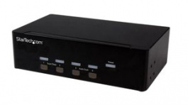 SV431DVGAU2A, 4-Port Dual VGA KVM Switch with Audio and USB Hub, StarTech.com