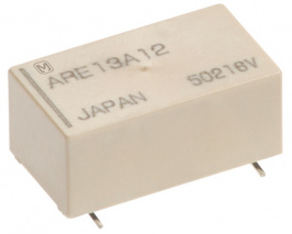 ARE10A12, Signal relay 12 VDC 720 Ohm 200 mW SMD, Panasonic