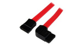 SATA18LSA1, SATA Cable Left Side Angle 457 mm Red, StarTech.com