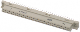 284166, Female multipoint connector B 64-pin DIN 41612, Erni / TE