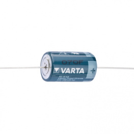 ER 1/2 AA S CD, Lithium battery 3.6 V 1200 mAh, Varta