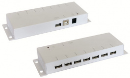 EX-1177W, Industrial Hub USB 2.0 7x, Exsys