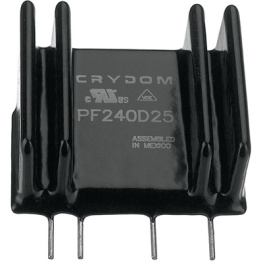 PF240D25, Реле: полупроводниковое; Uупр:3?15ВDC; 25А; 24?280ВAC; THT; SIP, Sensata