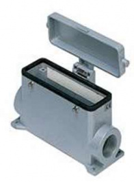 CMAP 16 CS, Корпуса для монтажа на поверхность со штифтами и алюминиевой крышкой, увеличенной высоты, ILME