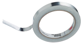 1170 50MMX16.5M, Aluminium Tape Smooth 50mmx16.5m Silver 50 mmx16.5 m, 3M