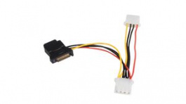 LP4SATAFM2L, Power Extension Cable 153mm Multicolour, StarTech.com