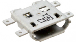 47491-0001, Micro USB 2.0 Socket, 5, micro-USB B, Molex