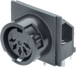 T 3377 600, Appliance socket C091B 5-pin Poles 5 - 240° 5 A 300 VAC/VDC, Amphenol