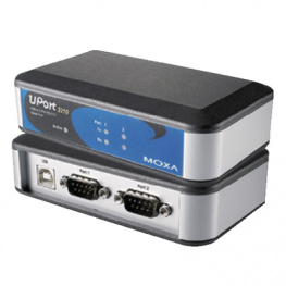UPORT 2210, USB to 2x RS232 converter, Moxa