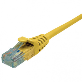 PB-UTP-45-15-GE, Patch cable CAT5 U/UTP 5 m Yellow, Maxxtro