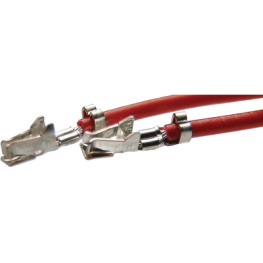 K120121019, Pre-crimped cable DF11 1 A 26 AWG, Stig Wahlstrom Elektronik