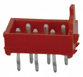 7-215464-6, Гнездо; Micro-MaTch; "папа"; PIN:6; THT; на плату; 1,5А; прямой, TE Connectivity