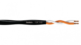 TSK103 [100 м], Twisted loudspeaker cable 100 m black,2 xAWG 12, Tasker