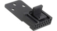 104422-1 Crimp housing 2.54 mm Pole no. 16 Double row / straight / with strain relief / w