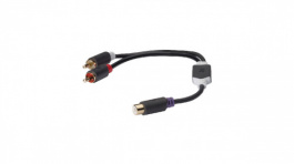 KNA24020E02, Audio cable 0.2 m Anthracite, KONIG