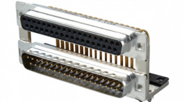 164A19989X, D-Sub socket + plug 2 x 37P, Conec