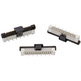 686320124422, Connector FFC/FPC, vertical 20P, WURTH Elektronik
