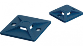 MCMB4 PA66MP BU 100, Cable tie mount 19 x 28 x 4.7 mm 4.7 mm Polyamide 6.6 with M, HellermannTyton