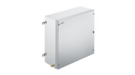 1195140000, Metal Enclosure 150x480x480mm Stainless Steel Silver IP66/IP67, Weidmuller