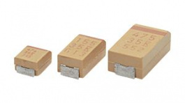 T491X476K035AT, Tantalum capacitor 47 uF 35 VDC, Kemet
