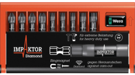 05057683001, Impaktor Bit set, 10 p., Wera Tools