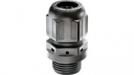 ESVG 25 BlACk, Pressure Compensation Cable Gland, Polyamide, M25, Thread Length 10mm, WISKA LTD