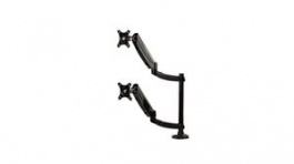 8043401, Adjustable Dual Stacking Monitor Arm with 2x USB-A 3.0, 75x75/100x100, 20kg, Fellowes