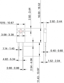 AP821 4R3 J 100PPM, Силовой резистор 4.3 Ω 20 W ± 5 %, Arcol