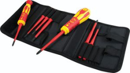 T4925, VDE Interchangeable Slim Bladed Screwdriver Set&nbsp;&nbsp;High Torque 9, C.K Tools (Carl Kammerling brand)