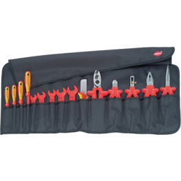 98 99 13, Tool roll, 15-piece, Knipex