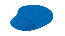 DA-51021, Mouse Pad with Palm Rest, 180x225x3mm, Blue, DIGITUS