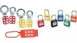 805856, Mini Lockout Starter Kit;Red / Yellow, Brady