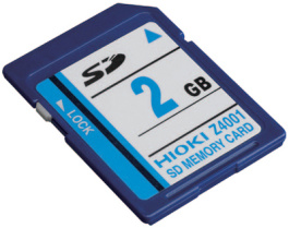 Z4001, SD Memory card 2 GB, Hioki