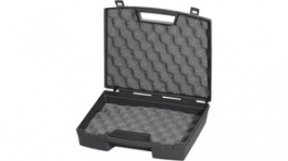 RND 550-00076, Case, black 240 x 205 x 48 mm, Polypropylene, RND Lab