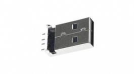 48037-1000, USB Type A 2.0 Plug, Right Angle, Molex